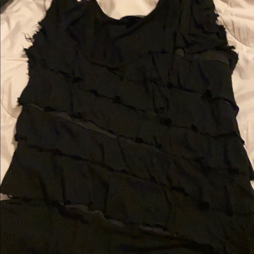 A black tank top